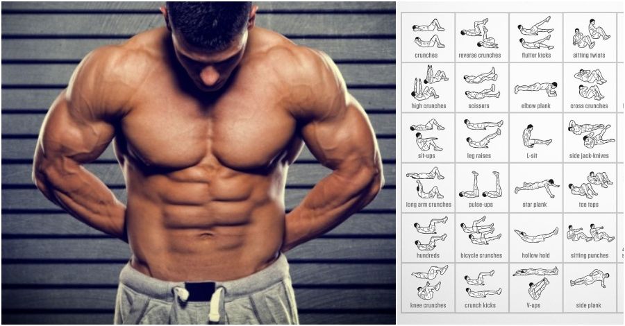 How to pump the whole body at home? Effective workout for men.